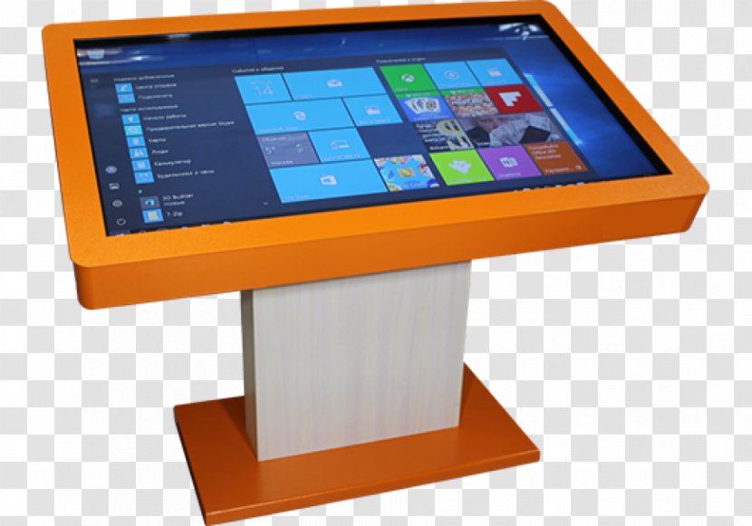 Table Interactivity Carteira Escolar Computer Monitors Interactive Kiosks - Gadget Transparent PNG