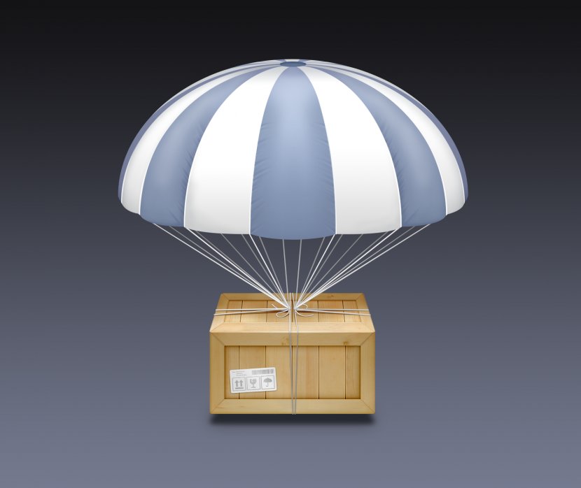 Security Token Cryptokitties AirDrop Steemit Cryptocurrency - Parachute Transparent PNG