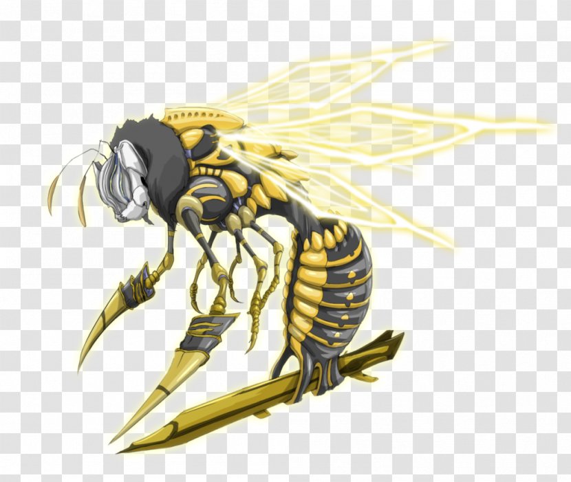 Honey Bee Hornet Soifon Art - Wasp Transparent PNG