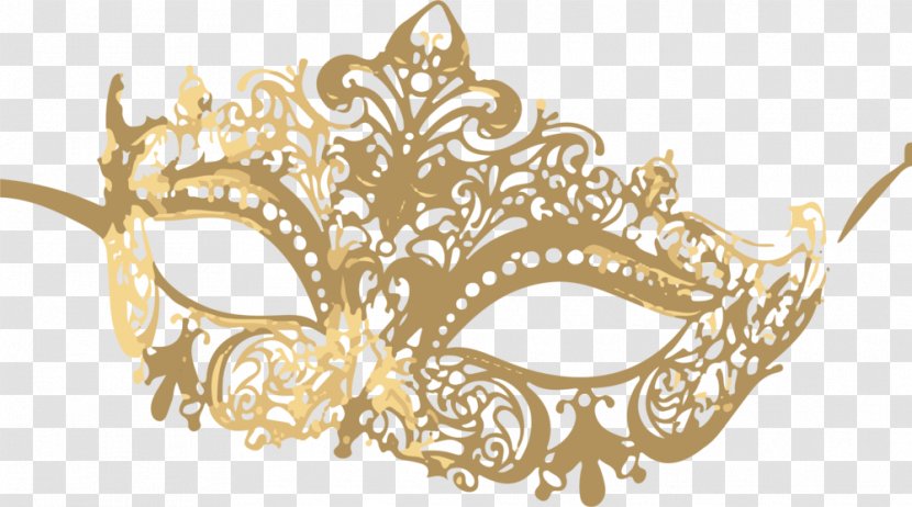 Masquerade Ball The Scary Masks Mask Craft Drawing - Gold Transparent PNG