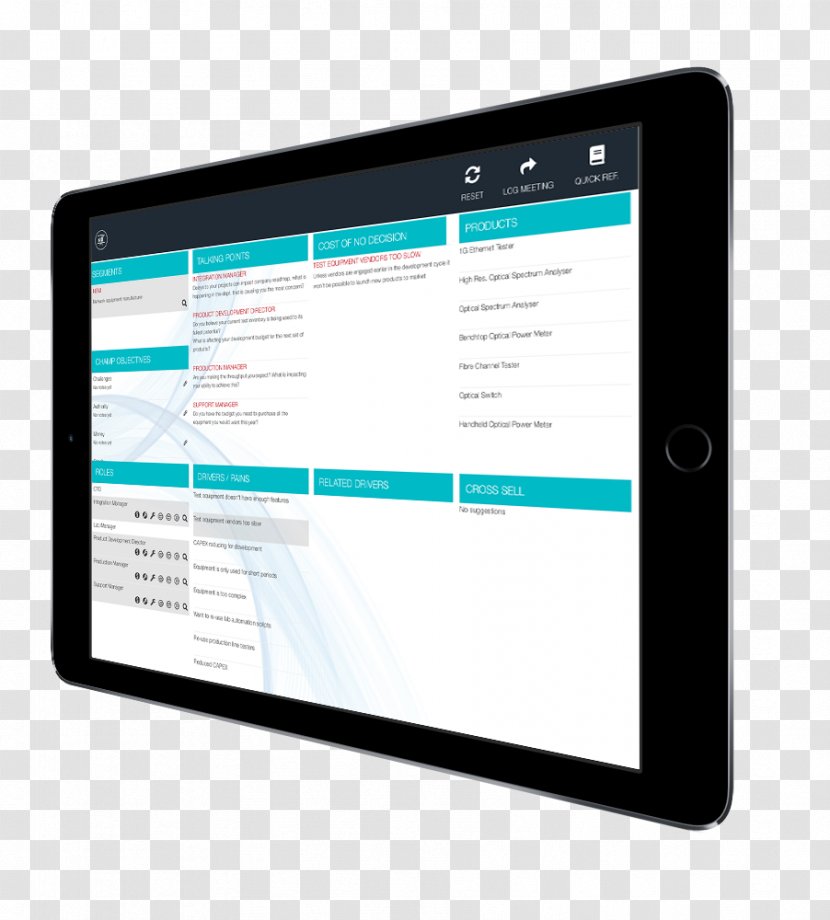 Tablet Computers Sales Presentation Keyword Tool Customer - Computer Monitors - Outbound Transparent PNG