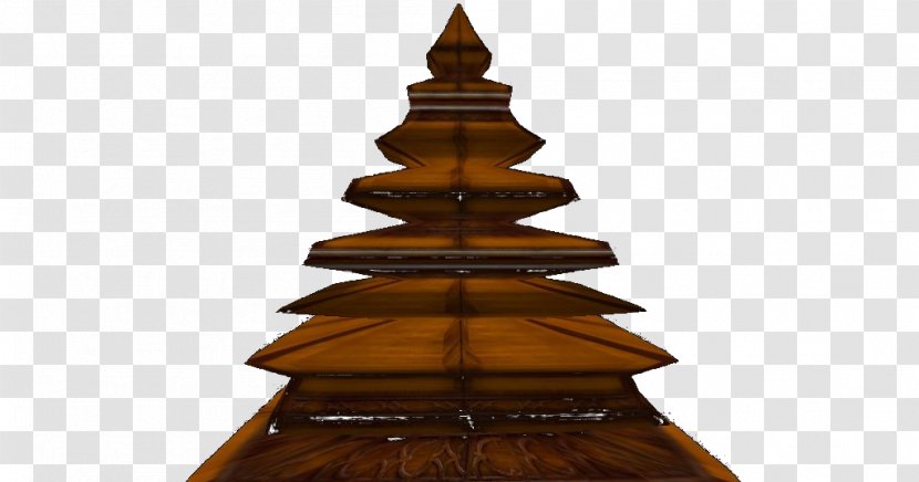 Christmas Tree Decoration Ornament Wood - Pagoda Transparent PNG