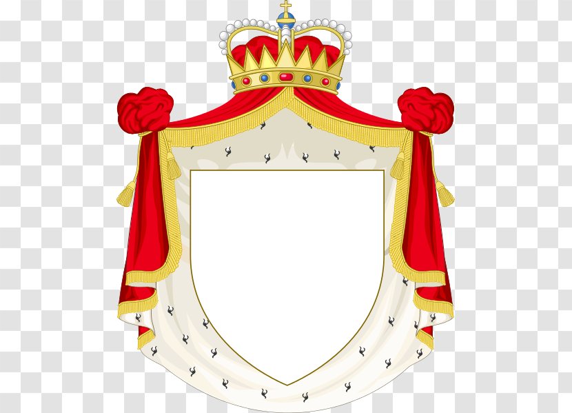 House Of Medici Princes Ottajano Ottaviano Kingdom Montenegro Coat Arms - Bonaparte Transparent PNG