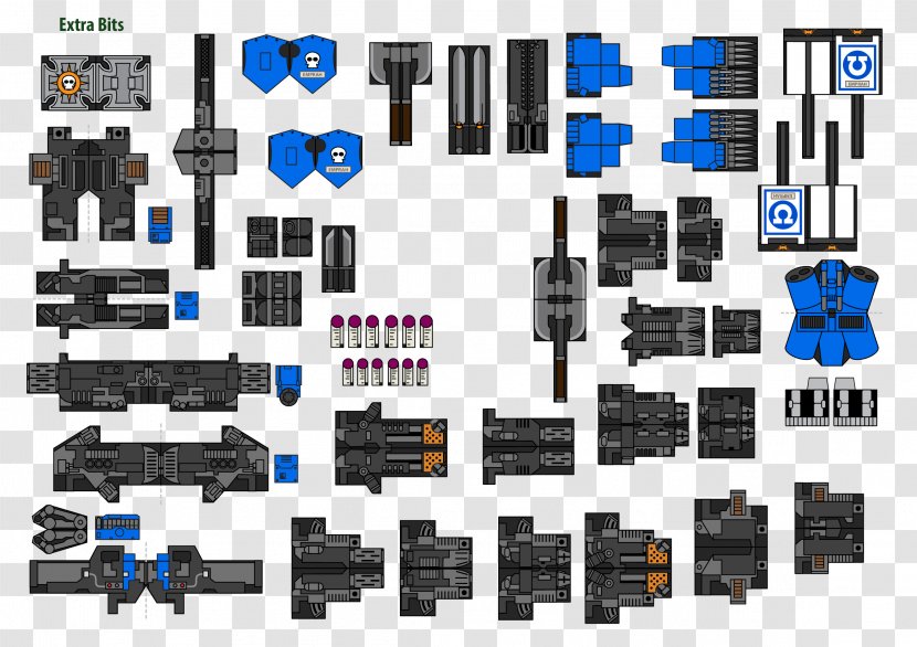 Warhammer 40,000: Space Marine Fantasy Battle Imperium Marines - Paper - Machine Transparent PNG