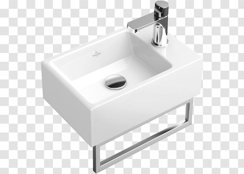 Sink Villeroy & Boch Ceramic Bathroom Tap Transparent PNG