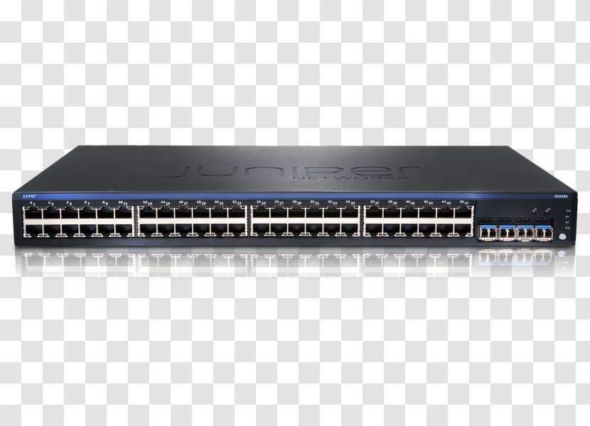 Network Switch Juniper Networks Hewlett-Packard EX-Series Twisted Pair - Electronics Accessory - Hewlett-packard Transparent PNG