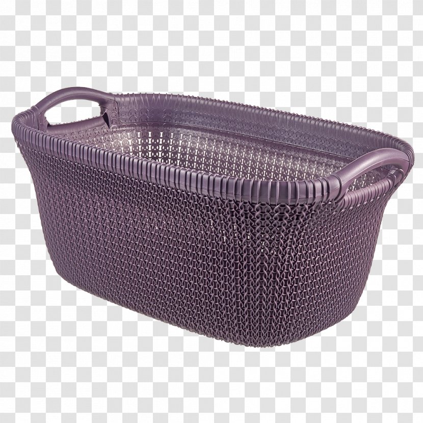 Basket Knitting Panier à Linge Laundry Plastic - Rattan - LAUNDRY BASKET Transparent PNG