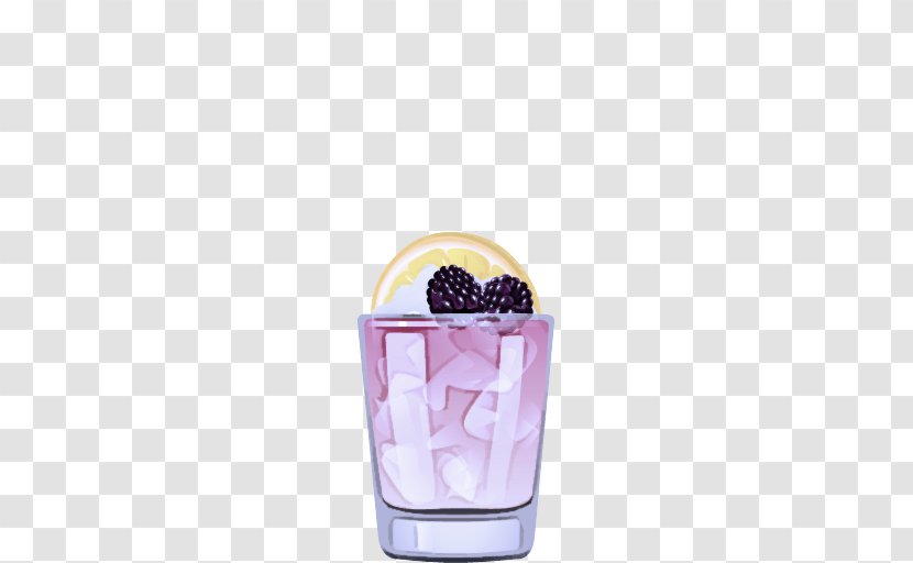 Milkshake - Blackberry - Highball Glass Drinkware Transparent PNG