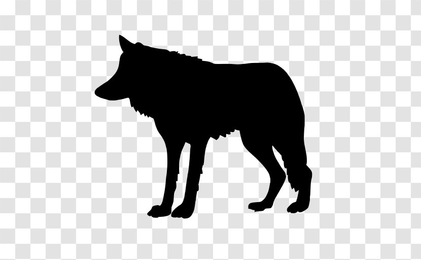 Dog Vector Graphics Clip Art Illustration Black Wolf - Redbubble - Sporting Group Transparent PNG