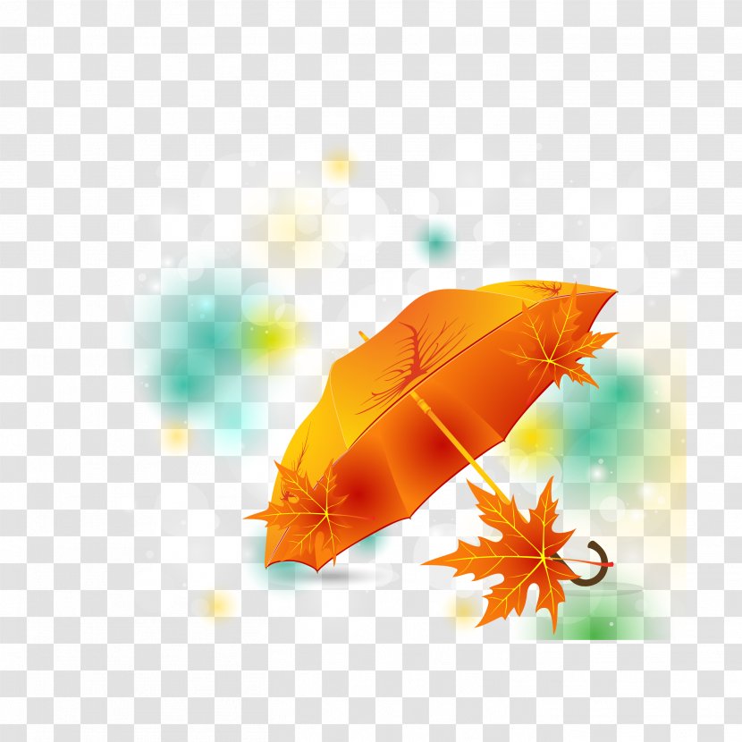 Gold - Royaltyfree - Free To Pull Vector Umbrella Transparent PNG