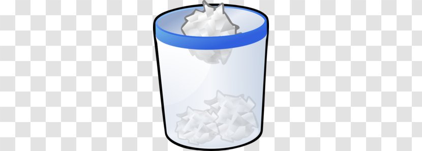 Paper Waste Container Recycling Bin - Ice - Trash Cliparts Transparent PNG