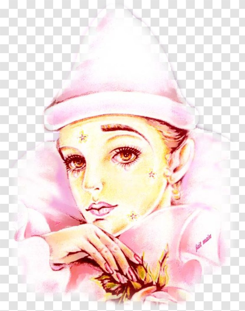 Pierrot Columbina Drawing Clown - Beauty Transparent PNG