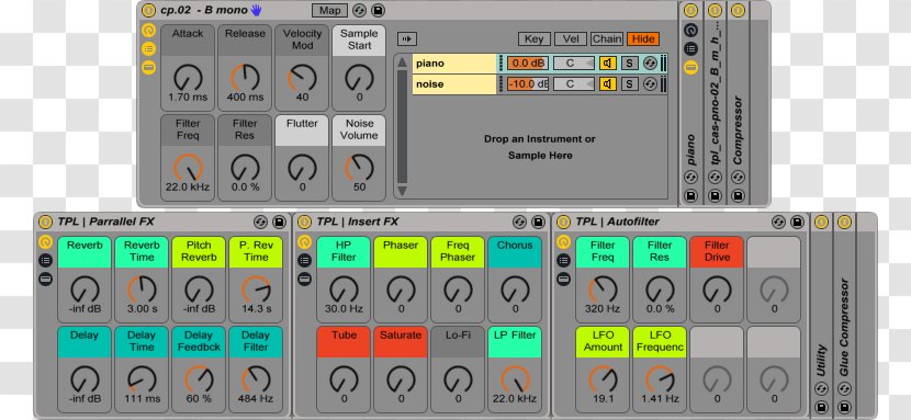 Ableton Live Virtual Studio Technology Musical Instruments Delay - Tree Transparent PNG