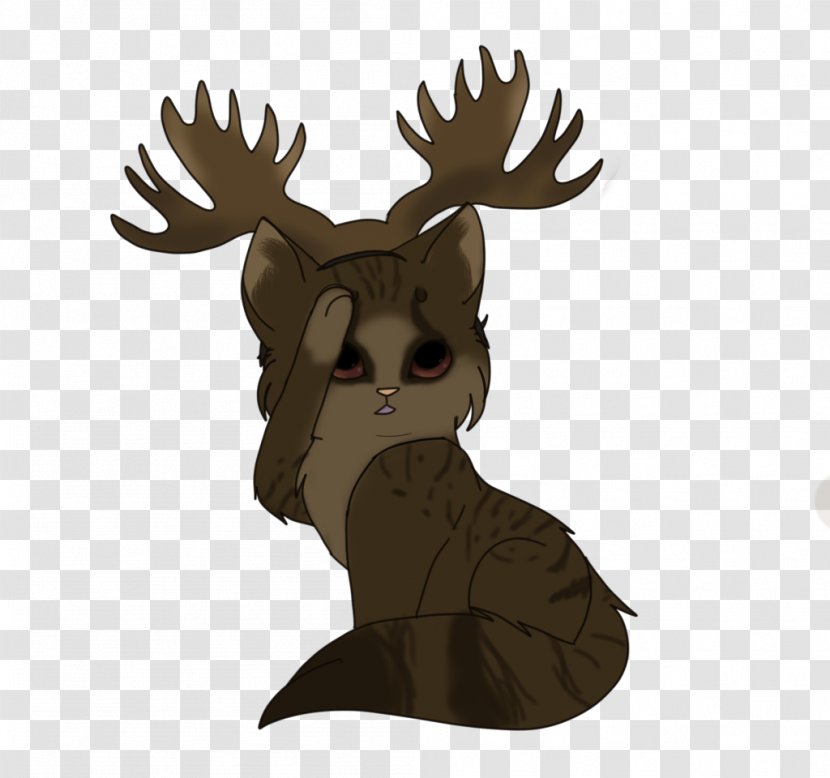 Sam Winchester Reindeer Moose Cat Antler - Art Transparent PNG