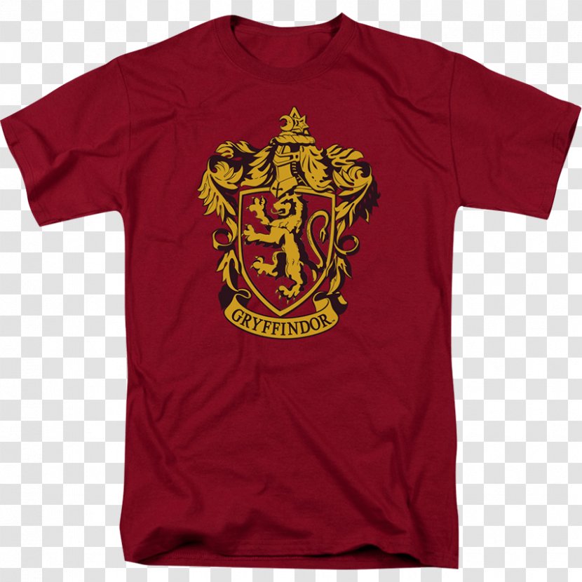 T-shirt Hoodie Hogwarts Gryffindor - Sweater Transparent PNG