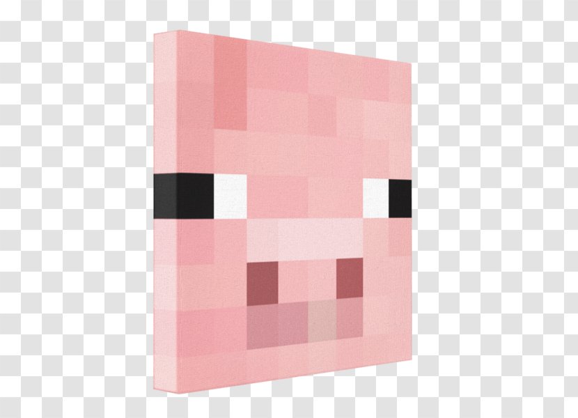 Minecraft: Pocket Edition Pig - Internet Media Type - Face Transparent PNG