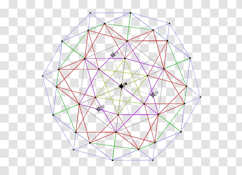 600-cell Triangle 4-polytope Convex Hull Tetrahedron - Schlegel Diagram - Hexagon Transparent PNG
