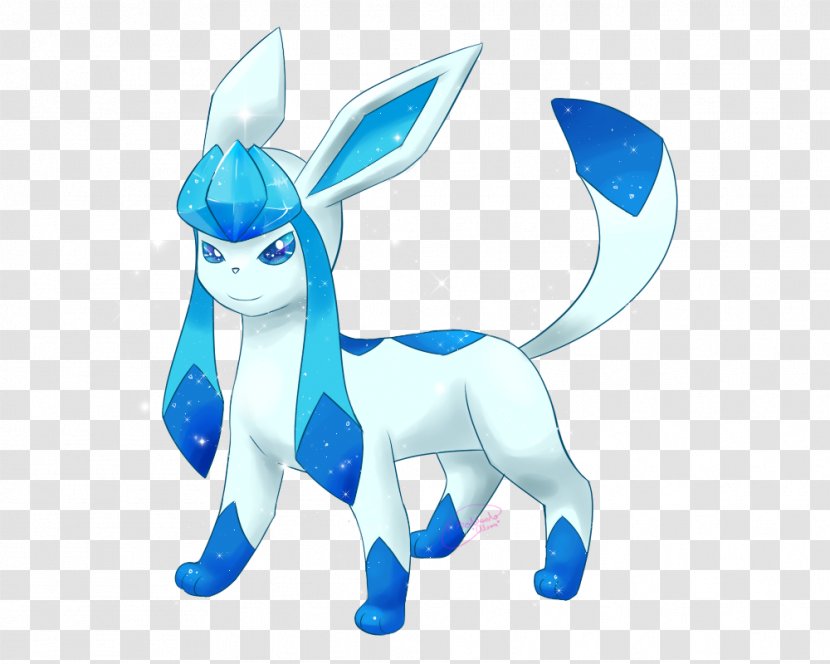 Glaceon Eevee Leafeon Image Sylveon - Azure - Streamer Transparent PNG