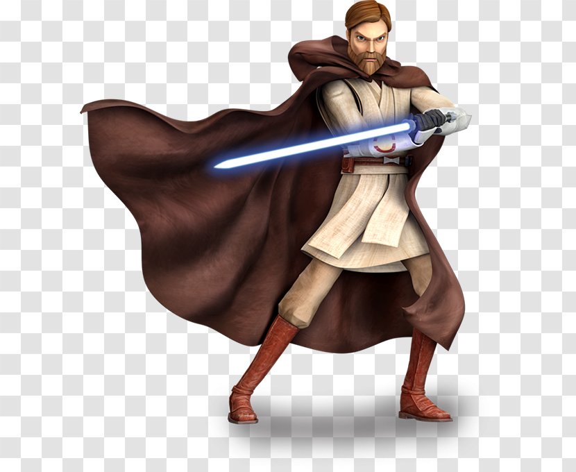 Obi-Wan Kenobi Anakin Skywalker Star Wars: The Clone Wars Luke - Obiwan And Transparent PNG