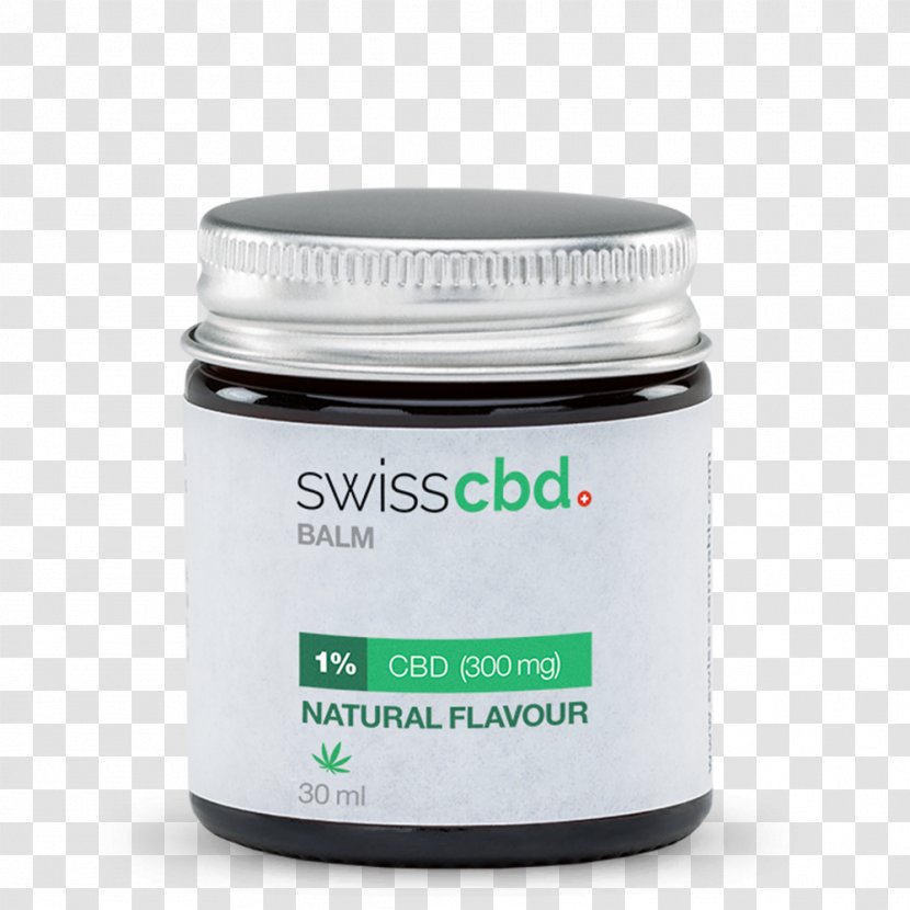 Cannabidiol Hemp Oil Lip Balm - Cream Transparent PNG