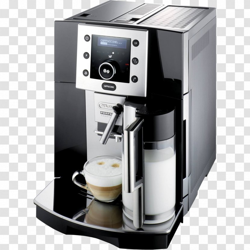 Espresso Machines Latte Cappuccino De'Longhi - Machine - Coffee Transparent PNG