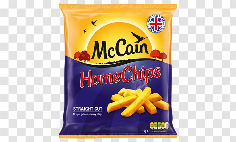 French Fries Hash Browns Home McCain Foods Potato - Chip Transparent PNG