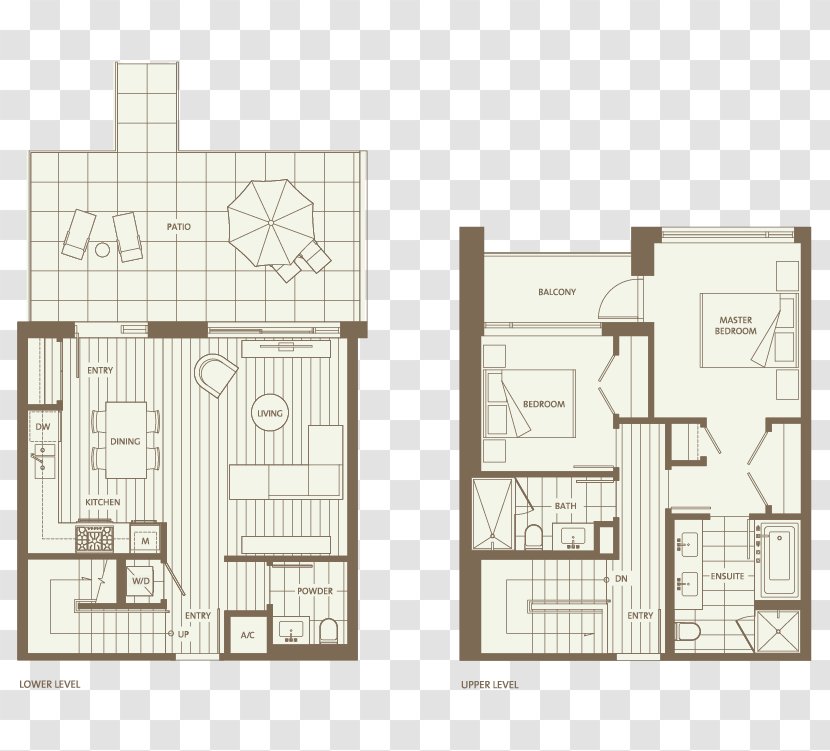 Architecture Floor Plan Facade - Angle Transparent PNG