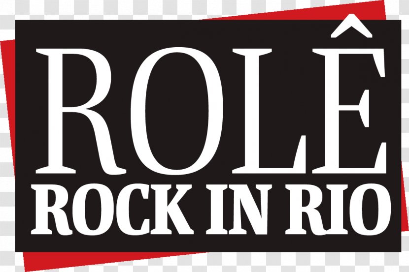 Logo Banner Brand - Signage - Rock In Rio Transparent PNG