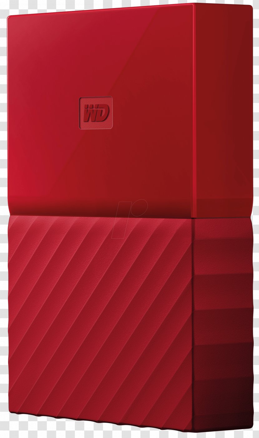 Maroon Rectangle - Hard Disk Transparent PNG