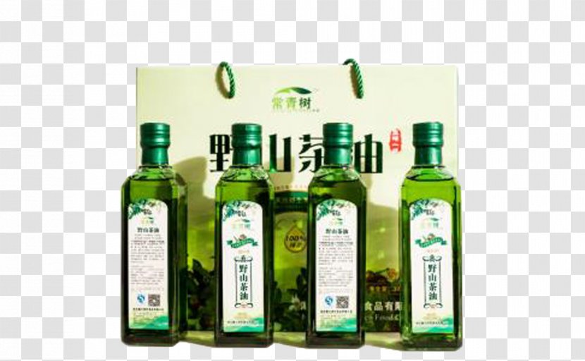 Tea Olive Oil Camellia Oleifera Liqueur Glass Bottle - Seed Transparent PNG