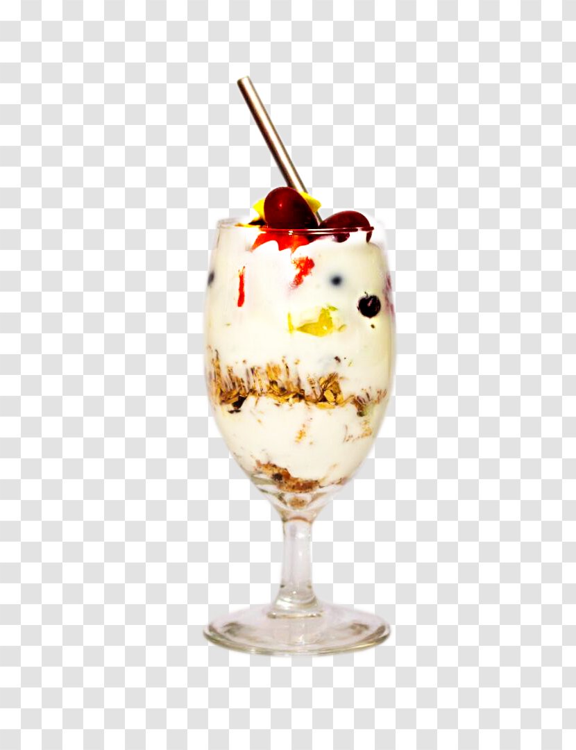 Sundae Gelato Parfait Knickerbocker Glory Ice Cream Transparent PNG