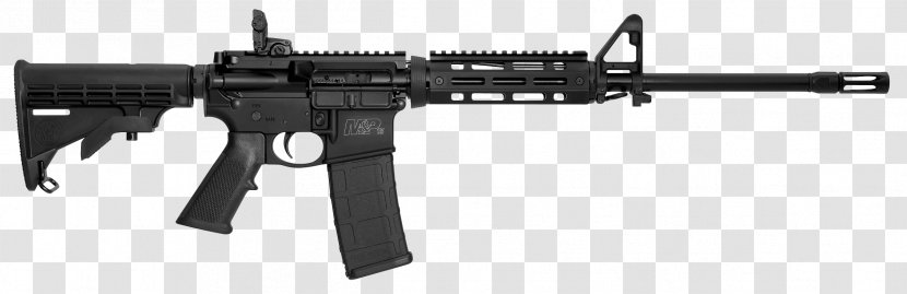 Smith & Wesson M&P15-22 5.56×45mm NATO - Silhouette - Frame Transparent PNG