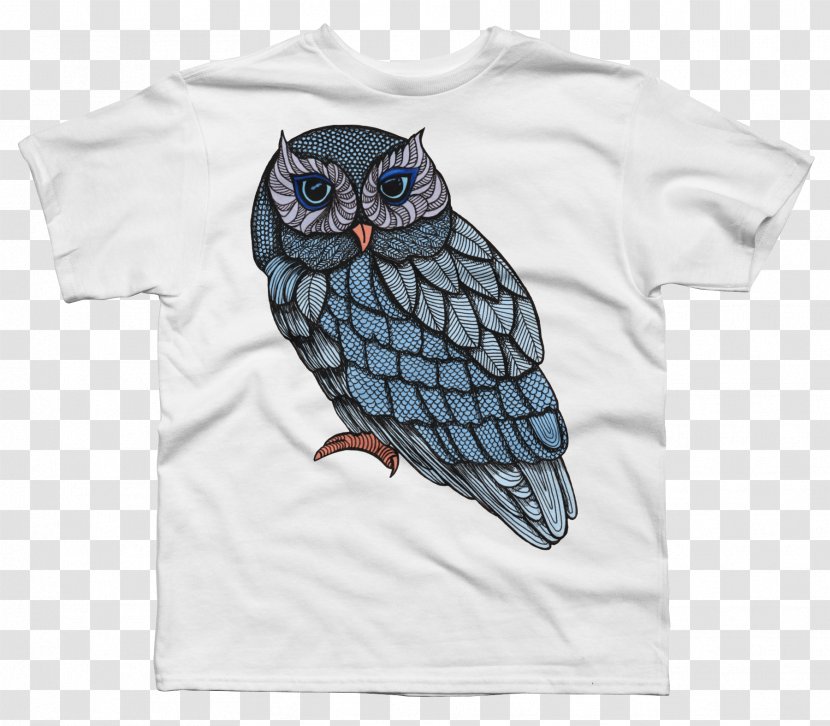 Owl T-shirt Sleeve Textile Pocket Transparent PNG