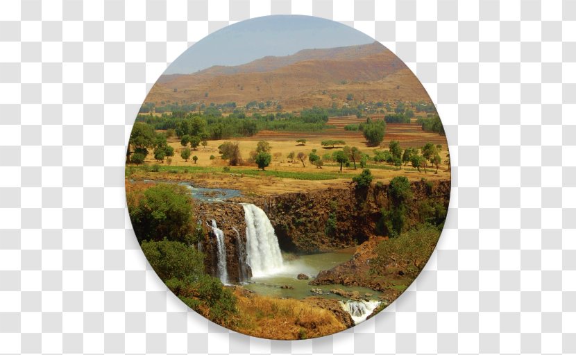 Blue Nile Falls Waterfall Landscape - Nikhil Transparent PNG