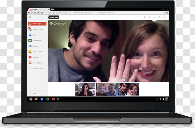 Google Hangouts G Suite Videotelephony Account - Search Transparent PNG