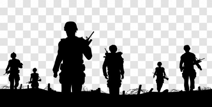 Soldier Royalty-free - Silhouette Transparent PNG