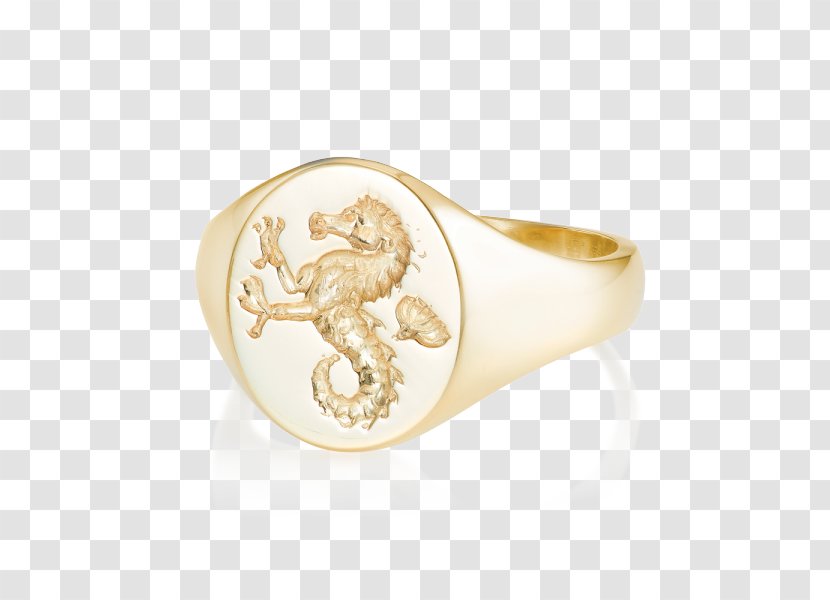 Ring Engraving Signet Colored Gold - Rebus Rings - Wax Seal Transparent PNG