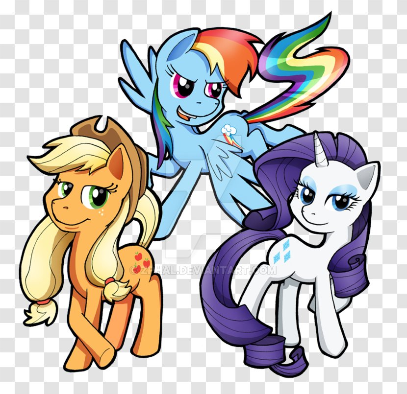 Pony Rainbow Dash Applejack Rarity Pinkie Pie - Frame - My Little Transparent PNG