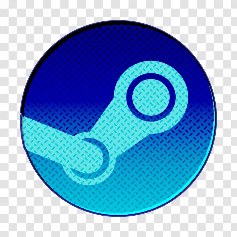 Games Icon Gaming Steam - Electric Blue - Symbol Teal Transparent PNG
