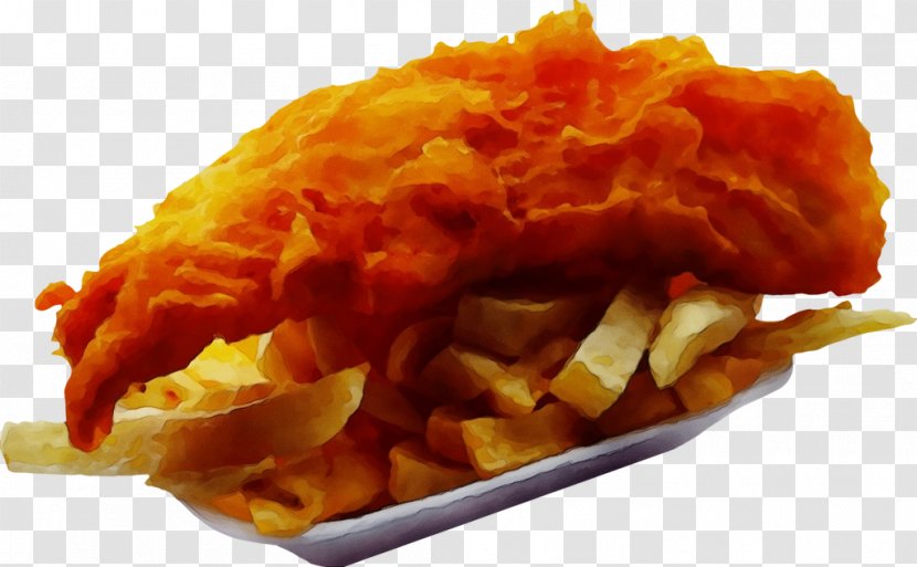 Fish And Chips - Side Dish Hash Browns Transparent PNG