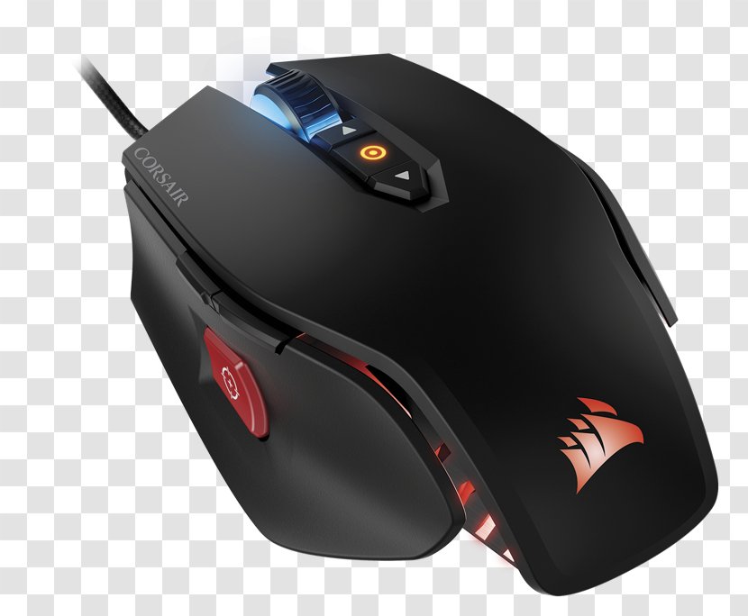 Computer Mouse Corsair Gaming M65 Pro RGB Dots Per Inch Components Backlight Transparent PNG