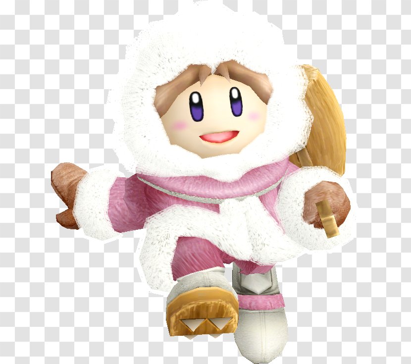 Super Smash Bros. For Nintendo 3DS And Wii U Brawl Melee Ice Climber - Toy Transparent PNG