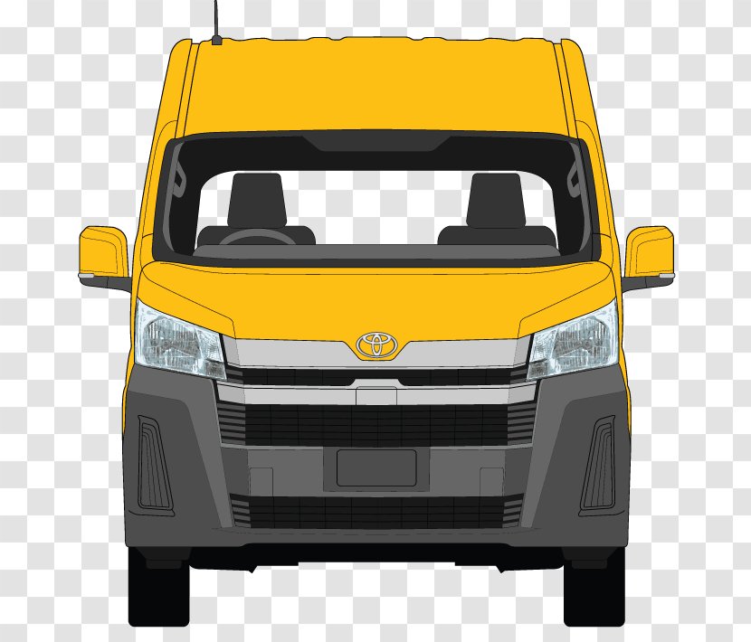 Compact Car Bumper Minivan Van - Transport - Microvan Yellow Transparent PNG