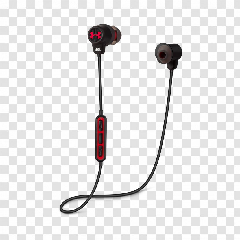 Harman Under Armour Sport Wireless Heart Rate JBL Headphones Freestanding UAWIRELESSB Black Bluetooth - Ear Earphone Transparent PNG