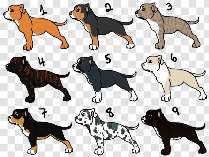 Dog Breed American Pit Bull Terrier Puppy Cat - Heart Transparent PNG
