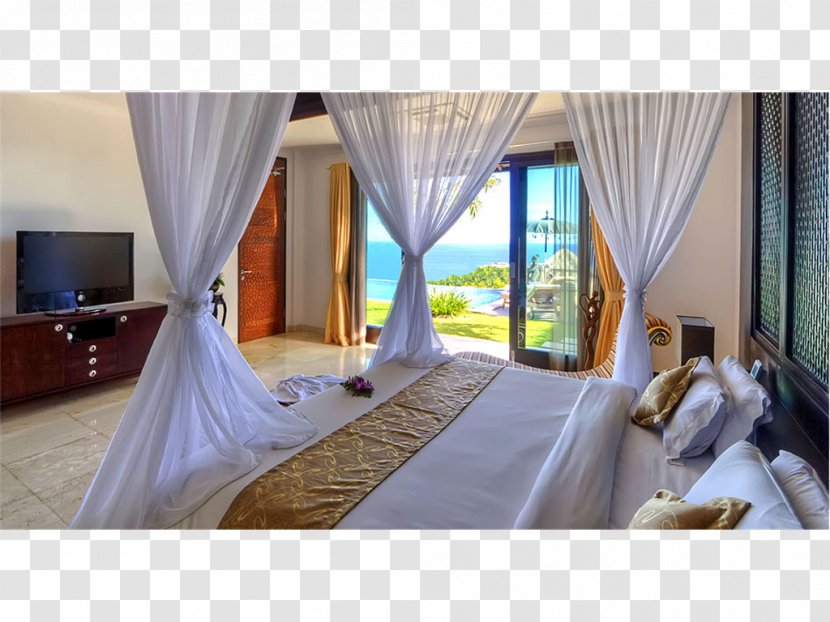 Window Curtain Bedroom Hotel Mattress - Ceiling - Indonesia Bali Transparent PNG