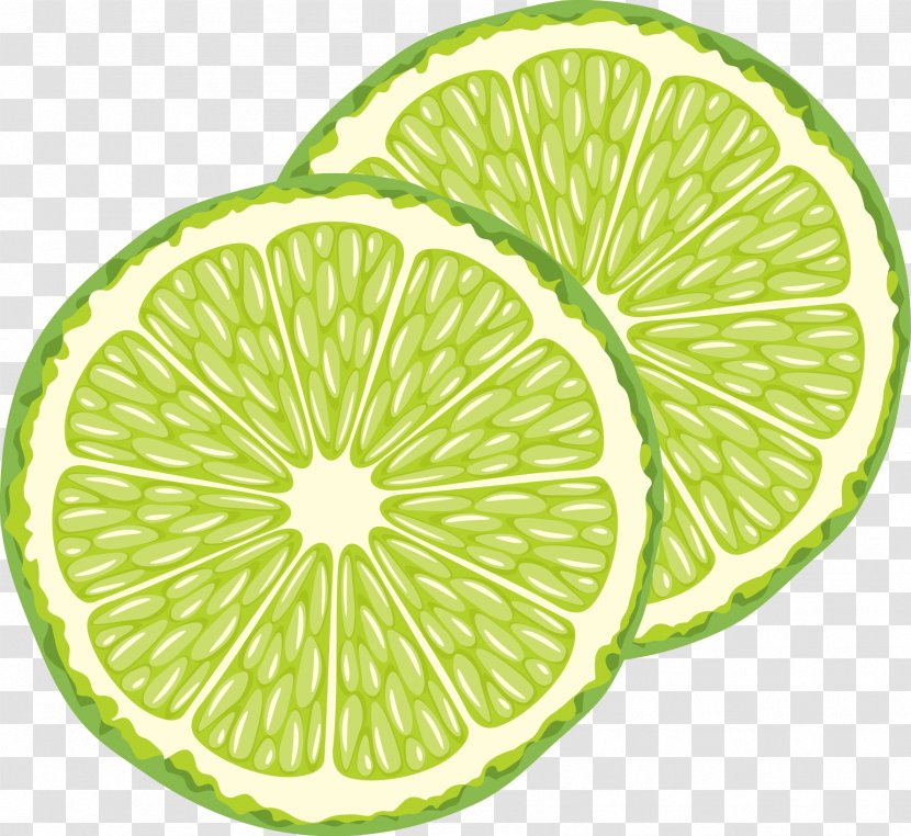 Lemon Persian Lime Citron Key - Auglis - Decoration Design Vector Transparent PNG