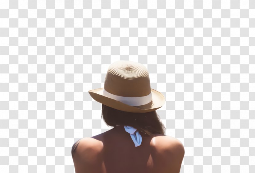 Sun - Cowboy Hat - Beige Cap Transparent PNG