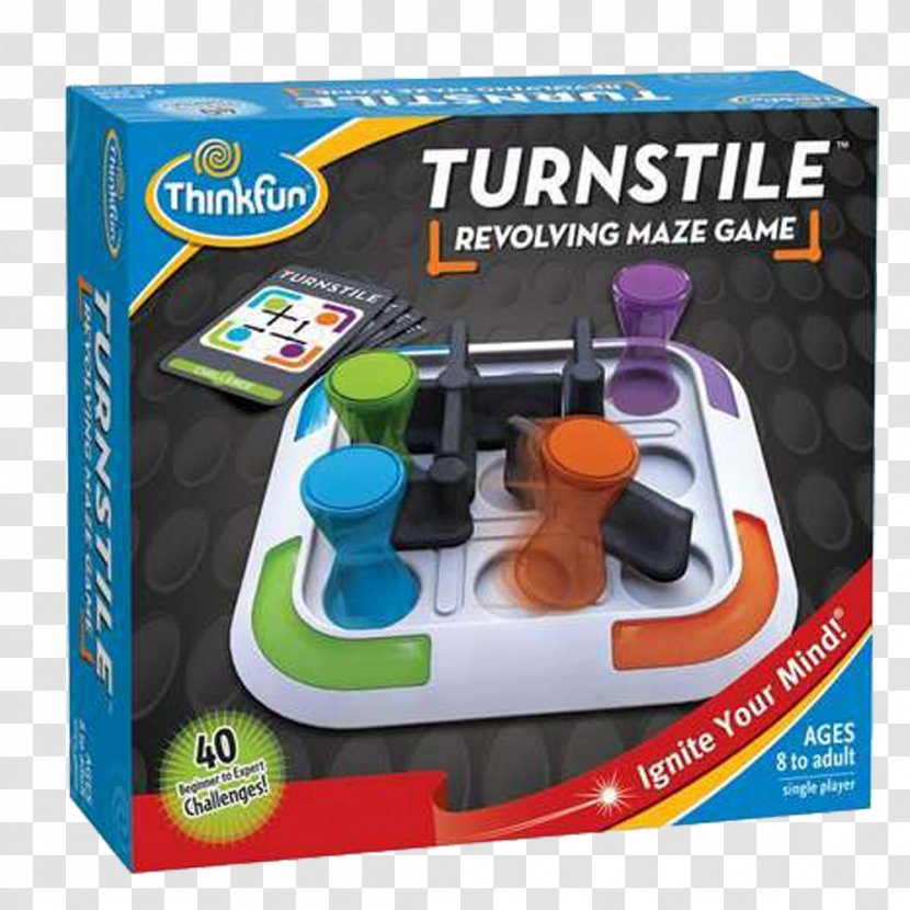 ThinkFun Board Game Turnstile Puzzle - Chess Transparent PNG