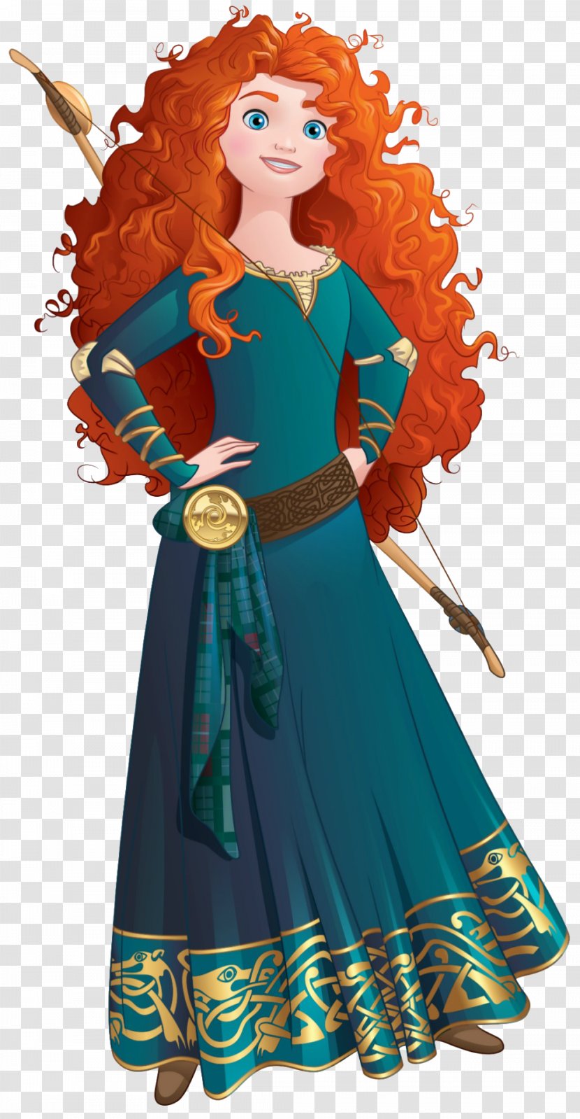 Merida Brave Rapunzel Cinderella Disney Princess - Character Transparent PNG